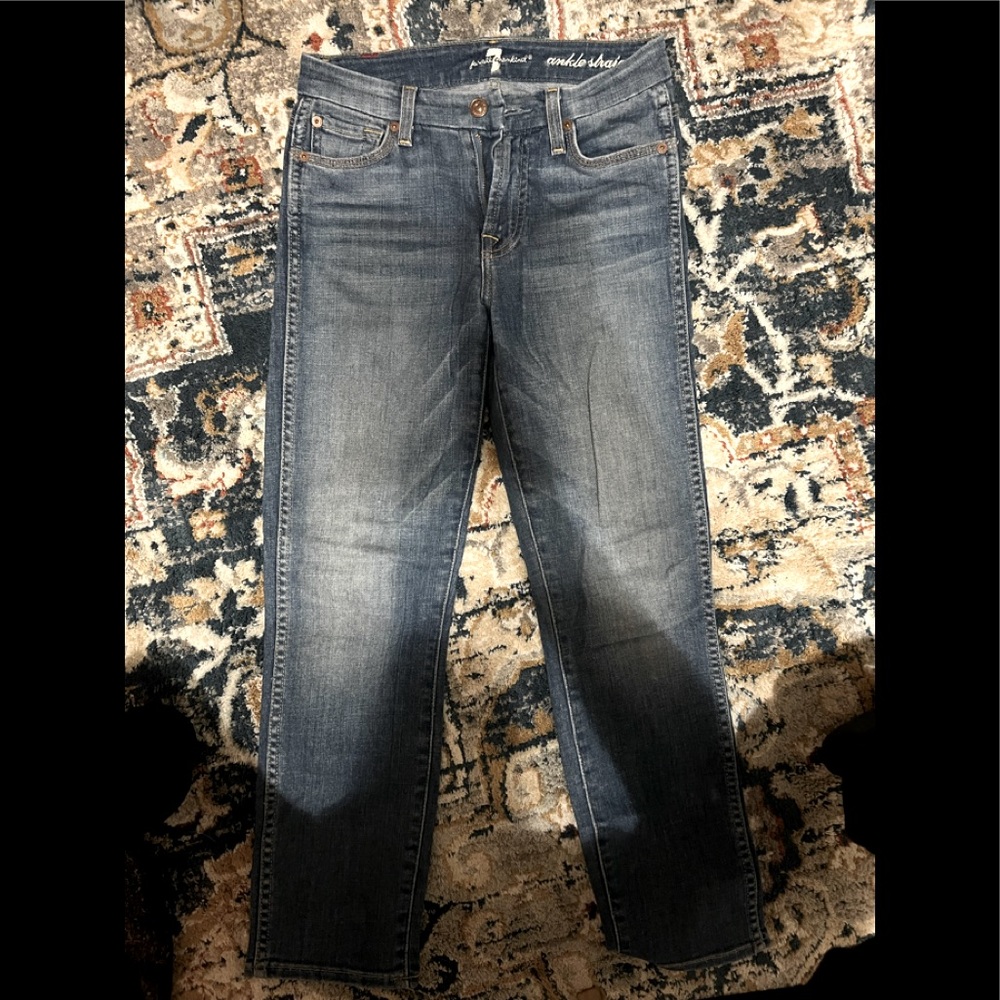 7 for all Mankind ankle jeans